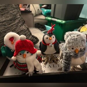 Target Holiday Christmas Birds 2019 - bundle of four birds